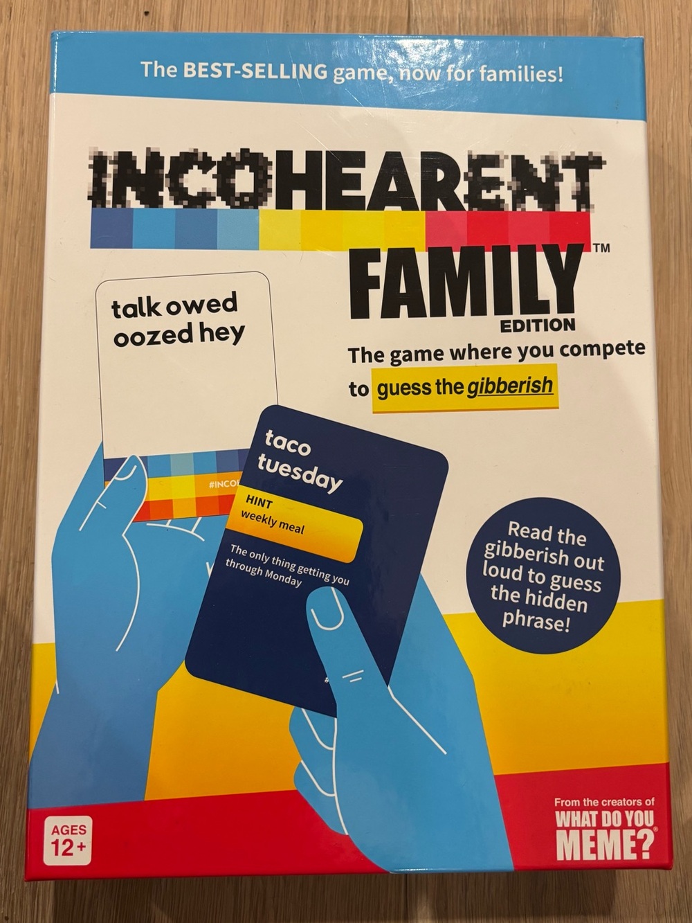 Incohearent Family Edition Party Game